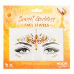 Moon Glitter Face Jewels Sunset Goddess, Hobby en Vrije tijd, Feestartikelen, Verzenden, Nieuw