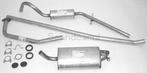 Volvo Uitlaatset Amazon Sedan B18 -1966 RVS+montageset Volvo, Verzenden, Nieuw, Volvo