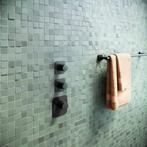 Thermostaat Hotbath Gal High Flow met 2 Stopkranen Mat Zwart, Ophalen of Verzenden, Nieuw, Kraan