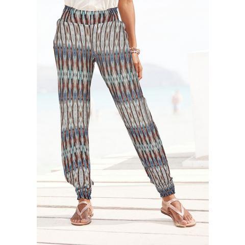 Vivance Jerseybroek met etnische print en zakken, losse, Kleding | Dames, Broeken en Pantalons, Nieuw, Verzenden