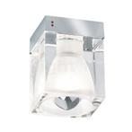 Fabbian Cubetto Plafond-/Wandlamp, transparant - E14, Verzenden, Nieuw