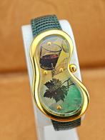 SoftWatch - Dalí “Melting Watch” Wine & Leaf Art – Ref., Nieuw