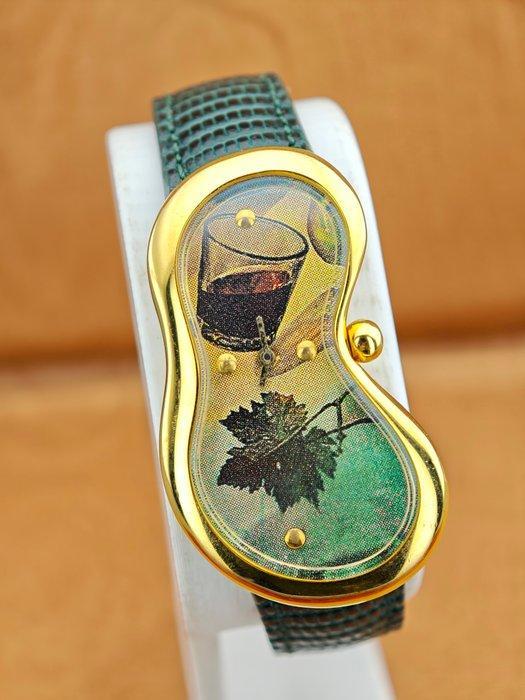 SoftWatch - Dalí “Melting Watch” Wine & Leaf Art – Ref., Sieraden, Tassen en Uiterlijk, Horloges | Heren