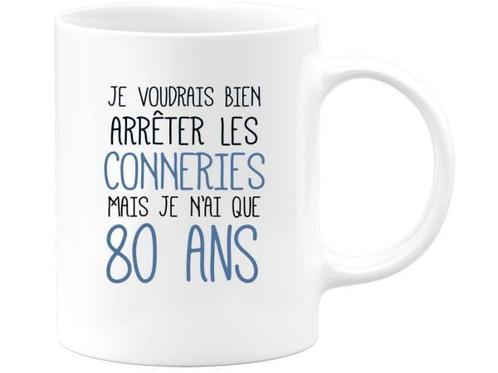 Veiling - Mok Je Voudrais Bien Arrêter Les Conneries...80, Huis en Inrichting, Keuken | Servies