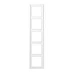 Jung LS990 afdekraam 5-voudig alpinwit (hagelwit) LS985WW, Nieuw, Stopcontact