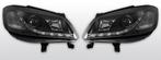 Koplampen LED DRL | Opel Zafira 1999-2005 | zwart, Auto-onderdelen, Verzenden, Nieuw, Opel