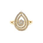 14 karaat Goud - Ring - 0.43 ct Diamant, Sieraden, Tassen en Uiterlijk