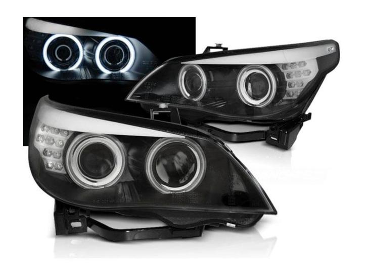 Xenon koplampen CCFL Angel Eyes geschikt voor BMW E60/E61, Auto-onderdelen, Verlichting, Nieuw, BMW, Verzenden