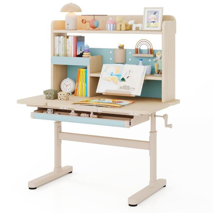 2dekans | coast Kindertafel - Hoogte Verstelbaar 52-74 cm -, Kinderen en Baby's, Kinderkamer | Tafels en Stoelen, Zo goed als nieuw