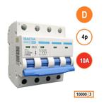 Gacia installatieautomaat 3P+N D10 10KA - PB8H-3ND10, Doe-het-zelf en Verbouw, Elektra en Kabels, Ophalen of Verzenden, Nieuw