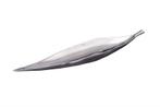 Handgemaakte decoratieve kom SILVER LEAF 80cm zilver, Ophalen of Verzenden, Nieuw