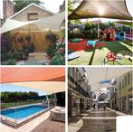 2dekans | Perel Schaduwdoek, waterafstotend, 5 x 5 x 5 m,, Ophalen of Verzenden, Zo goed als nieuw