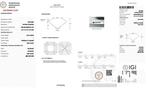 1 pcs Diamant (Natuurlijk) - 2.02 ct - Carré - I - IF -, Nieuw