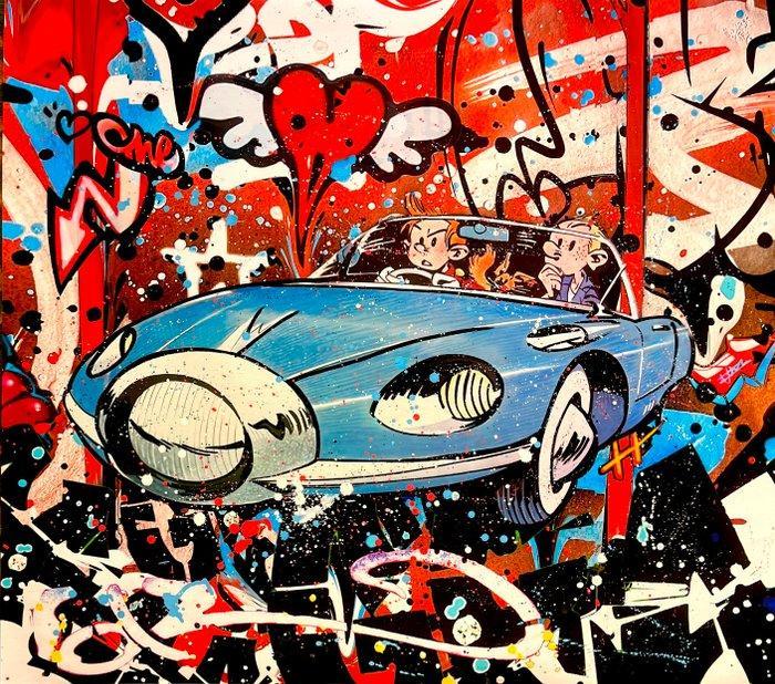 Moabit - Spirou X Convertible Hearts & Neon Sparks, Antiek en Kunst, Kunst | Designobjecten