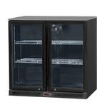 GGM Gastro | Barkoelkast - 900mm - 220 liter - met 2 glazen, Witgoed en Apparatuur, Koelkasten en IJskasten, Verzenden, Nieuw