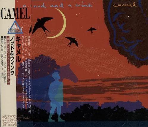 cd Japan persing - Camel - A Nod And A Wink (without obi), Cd's en Dvd's, Cd's | Rock, Zo goed als nieuw, Verzenden