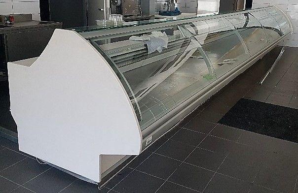 Smeva Koeltoonbank met plaatkoeling, Koeltoog, Koelvitrine, Witgoed en Apparatuur, Koelkasten en IJskasten, Gebruikt