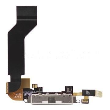 iPhone 4s dock connector / oplaad connector - wit, Telecommunicatie, Mobiele telefoons | Toebehoren en Onderdelen