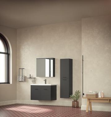 NEFF BASIC ANTRACIET | Badkamer meubelset 80 cm beschikbaar voor biedingen