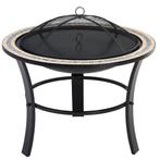 Vuurschaal Ø62cm Fuego Mozaïek rond (Barbecue-Vuurkorf), Verzenden, Nieuw