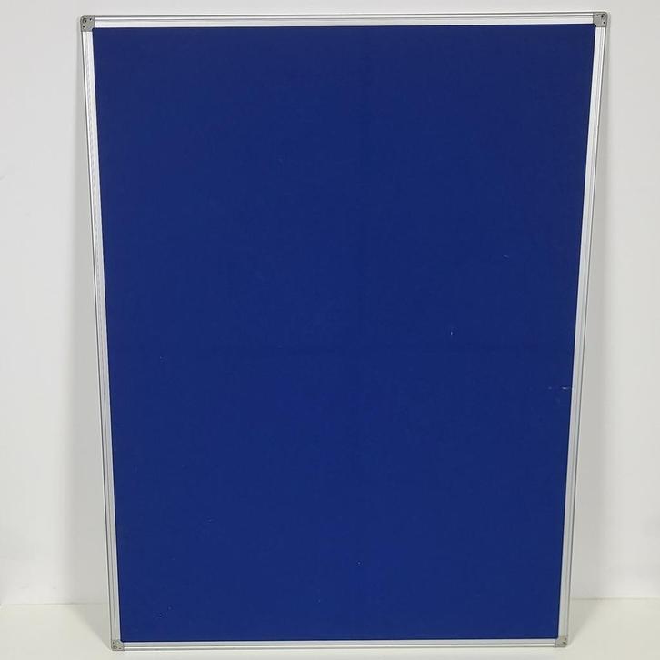 Prikbord 90 × 120 cm - Blauw, Zakelijke goederen, Kantoor en Winkelinrichting | Kantoorartikelen, Gebruikt, Ophalen of Verzenden