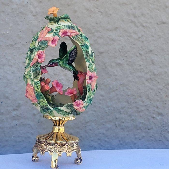 Fabergé ei - 6 House of Faberge juwelen in het tuin-ei, Antiek en Kunst, Curiosa en Brocante
