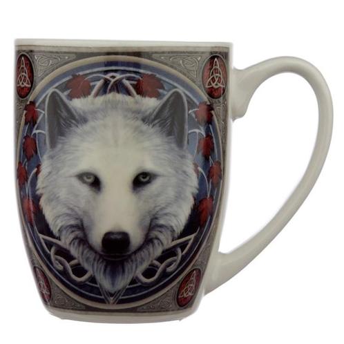 Beker Lisa Parker - Wolf hoofd NIEUW, Huis en Inrichting, Keuken | Servies, Nieuw, Ophalen of Verzenden