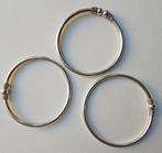 Zilver - 3-delige sieradenset - Drie armbanden - India, Antiek en Kunst