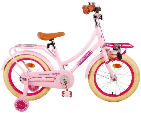 Volare Excellent Kinderfiets - Meisjes - 16 inch - Roze -, Fietsen en Brommers, Fietsen | Meisjes, 16 inch, Nieuw, Verzenden