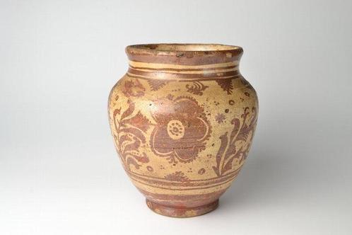 Vaas - Aardewerk - Hispano-Moorse aardewerk, Antiek en Kunst, Antiek | Glas en Kristal
