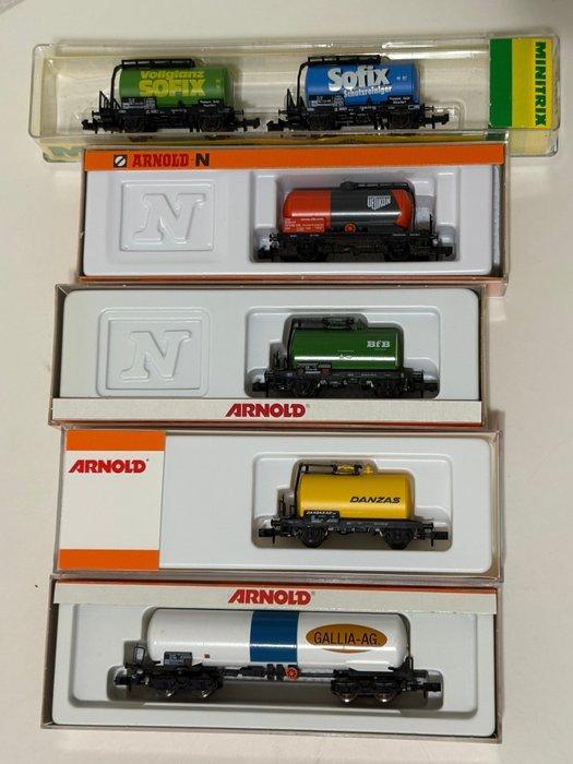 Arnold, Minitrix N - 4349, 4353, 4373, 13813 - Modeltrein, Hobby en Vrije tijd, Modeltreinen | N-Spoor