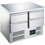 SARO Gekoelde werkbank met laden - ES 901 S/S TOP 0/4, Verzenden, Nieuw in verpakking, Koelen en Vriezen