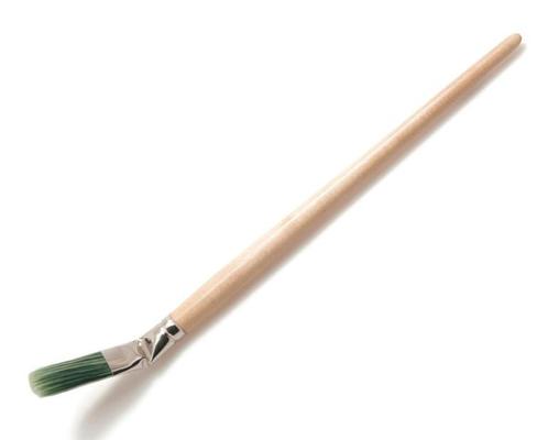 Gebogen lyonse penseel Goudhaantje Futura synthetisch serie, Doe-het-zelf en Verbouw, Schildersmaterialen, Nieuw, Ophalen of Verzenden