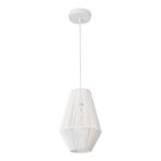 lux.pro Hanglamp Newtownabbey 160x20 cm E27 wit, Huis en Inrichting, Lampen | Hanglampen, Nieuw, Verzenden