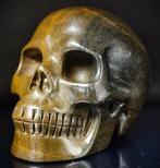 Verbazingwekkende gele jaspis Schedel - Hand Carved Skull -, Nieuw