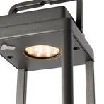 Buiten tafellamp donkergrijs incl. LED oplaadbaar - Yara, Huis en Inrichting, Lampen | Tafellampen, Nieuw, Overige stijlen