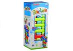 Jenga Tower Kinderspel - rood, blauw & groen -3-in-1, Ophalen of Verzenden, Nieuw