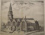 Nederland, Stadsplan - Amsterdam, Oude Kerk; L. Guicciardini, Nieuw