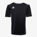 Adidas Entrada kinder sport T-shirt zwart maat 122/128, Kleding | Dames, Tops, Verzenden, Nieuw