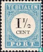 Nederland - Portzegel (D III) - 1888, Postzegels en Munten, Verzenden, Postfris