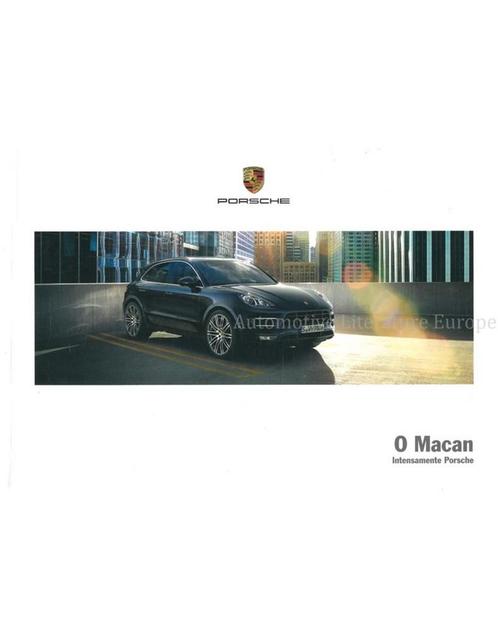 2018 PORSCHE MACAN HARDCOVER BROCHURE PORTUGEES, Boeken, Auto's | Folders en Tijdschriften, Porsche