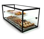 Neutrale vitrine met 1 plank | Beschikbaar in 8 maten | L..., Verzenden, Nieuw in verpakking