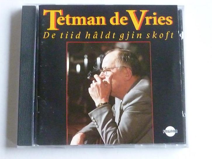 Tetman de Vries - De tijd hâldt gjin skoft, Cd's en Dvd's, Cd's | Nederlandstalig, Zo goed als nieuw, Verzenden