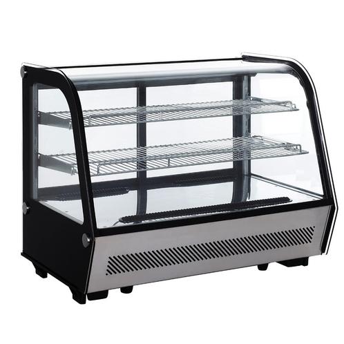 GGM Gastro | Tafelmodel koelvitrine - 160 liter - 870mm - |, Witgoed en Apparatuur, Koelkasten en IJskasten, 140 tot 160 cm, Verzenden