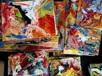 ca.110x Verzameling Hendrik Smit (1959), 110 Schilderijen, Antiek en Kunst, Kunst | Schilderijen | Abstract