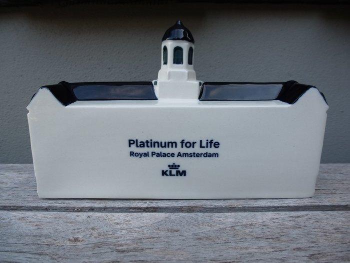 KLM-huisje - KLM Paleis op de Dam - Platinum for Life, Antiek en Kunst, Antiek | Wandborden en Tegels