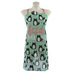 Keukenschort - Feline Fine Cat - Feed me Meow NIEUW, Huis en Inrichting, Keuken | Textiel, Ophalen of Verzenden, Nieuw, Groen