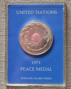 Verenigde Naties (VN). Silver Medal 1971 - 32 gr .925 Ag