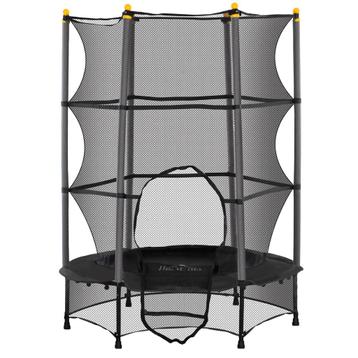 TRUUSK Kindertrampoline Ø140 Cm, Trampoline Met Veiligheidsn beschikbaar voor biedingen