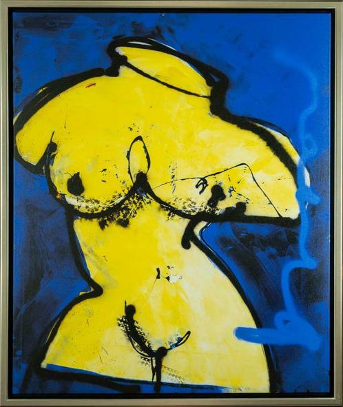 Herman Brood, Giclée: Babette, Afmeting: 100cm x 120cm, Antiek en Kunst, Kunst | Litho's en Zeefdrukken, Ophalen of Verzenden